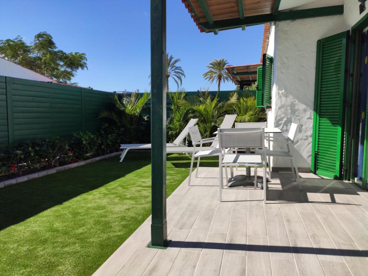 Private Bungalow A 200 Meters To Yumbo Center Maspalomas  Exterior foto