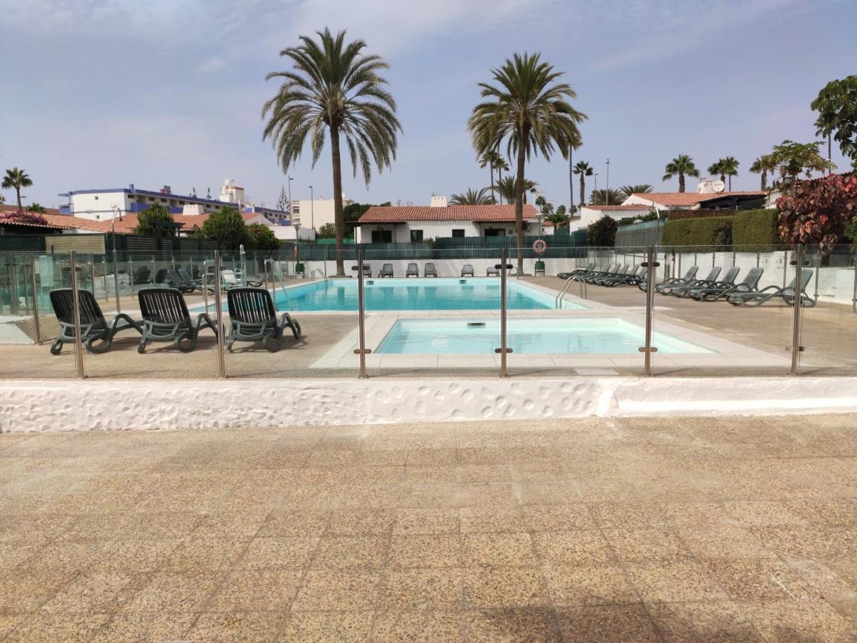 Private Bungalow A 200 Meters To Yumbo Center Maspalomas  Exterior foto